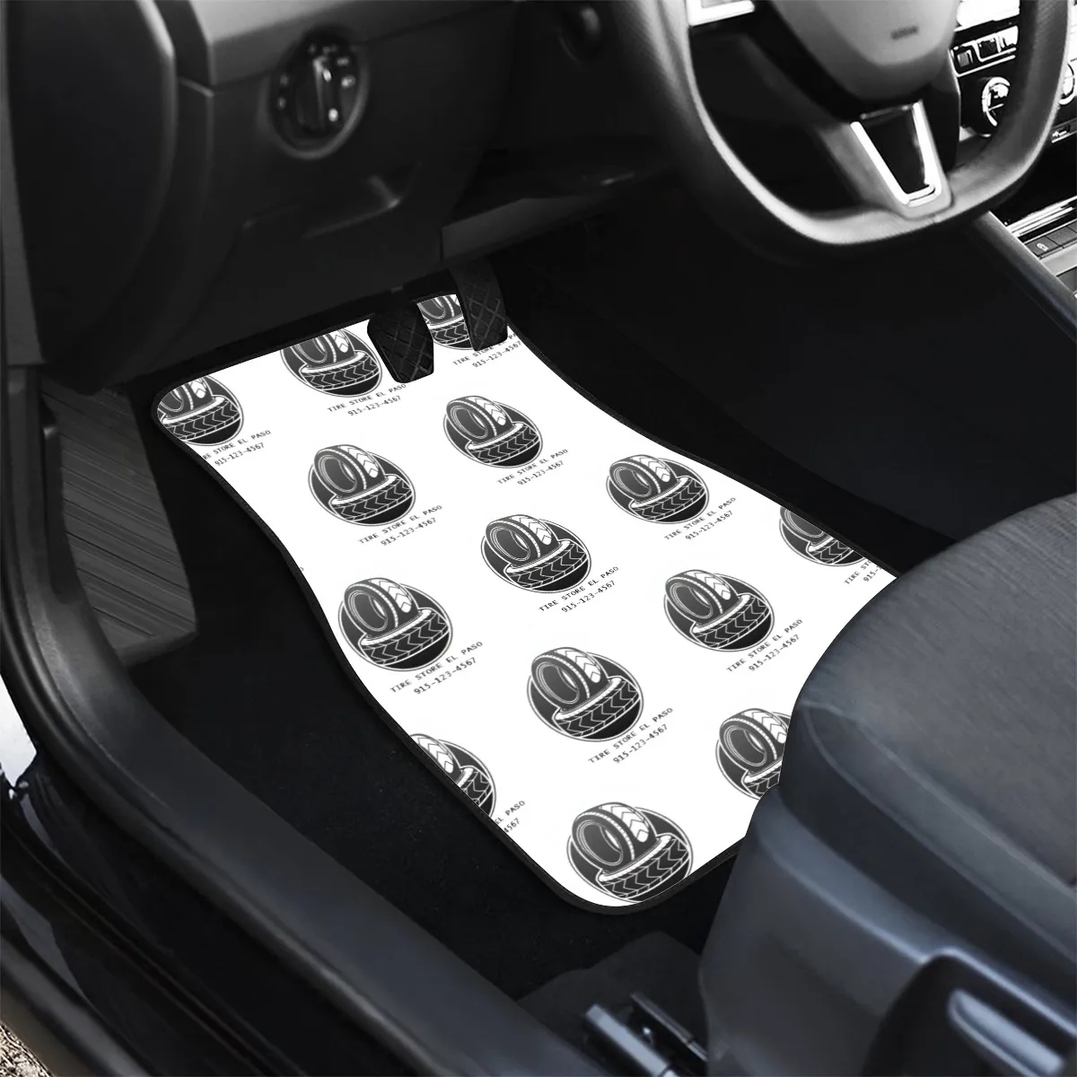 Front Seat Car Mats (2 Pcs) - Image 3