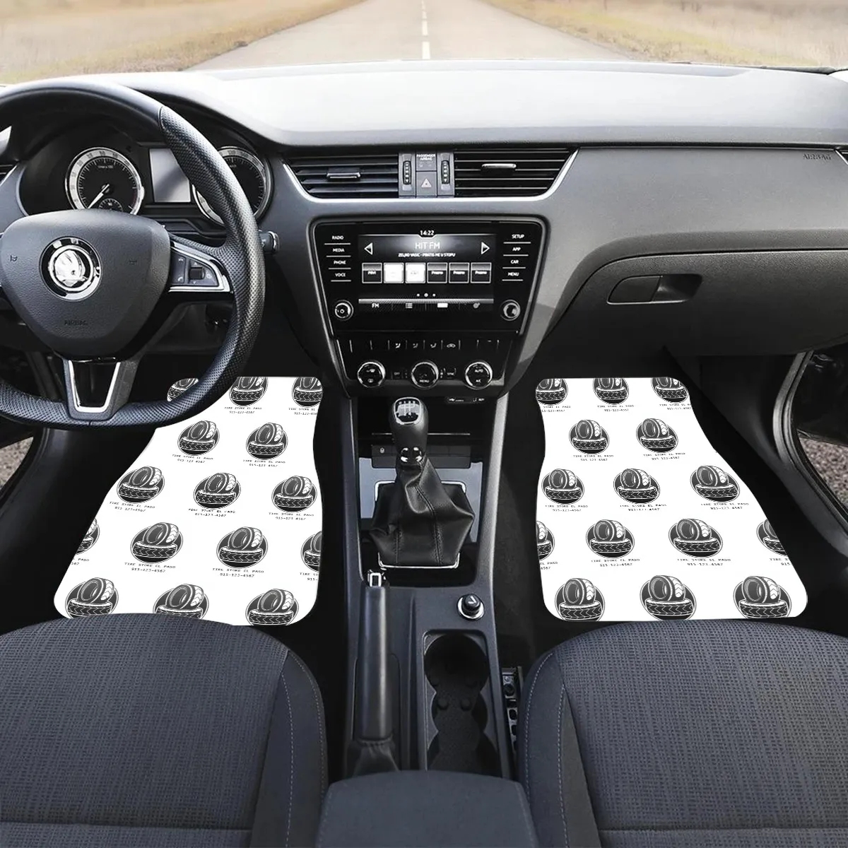 Front Seat Car Mats (2 Pcs)
