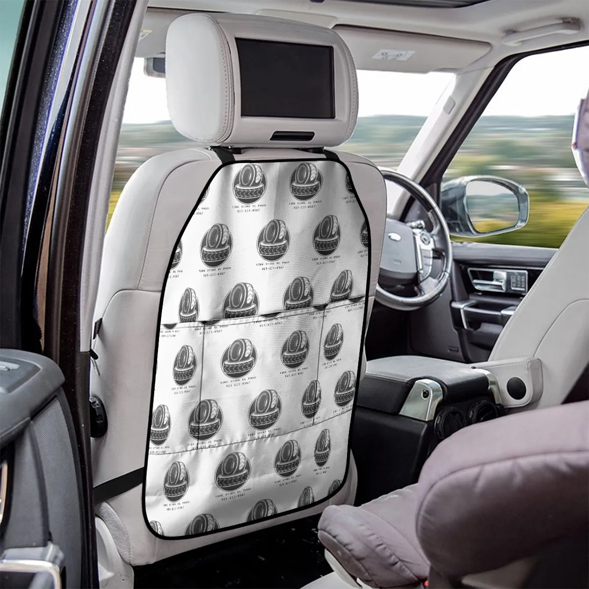 Car Seat Back Storage Bag