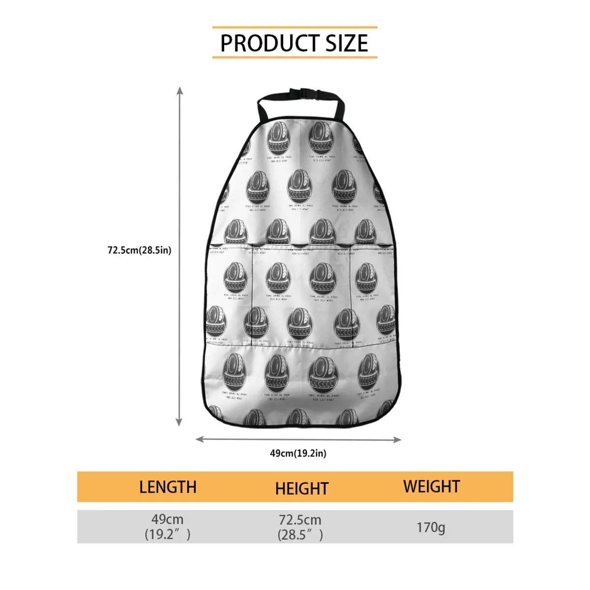 Car Seat Back Storage Bag - Image 4