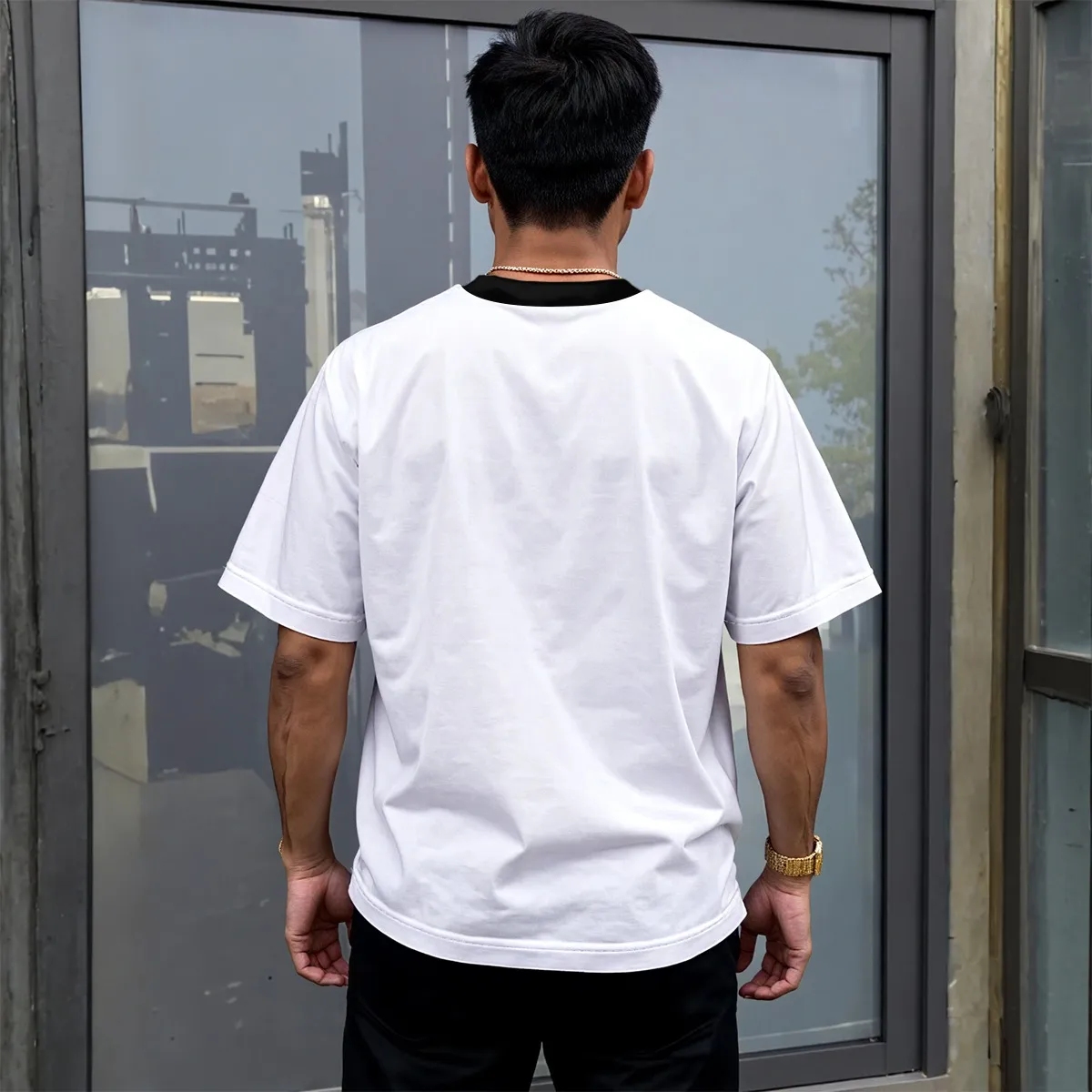 Men's Drop Shoulder T-Shirt - Image 2