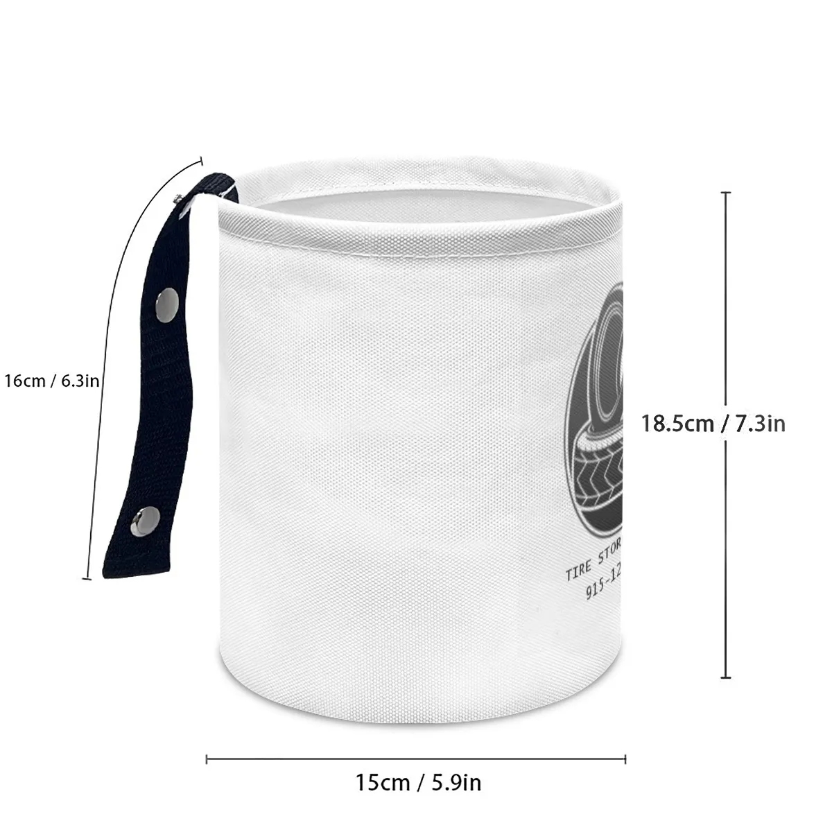 Fabric Trash Bin - Image 3