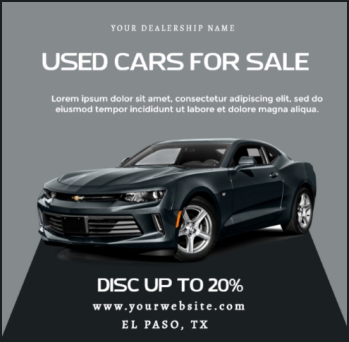 used cars in el paso
